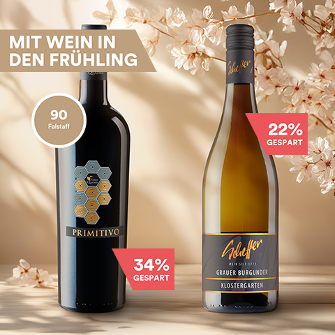 Mit Wein in den Frühling