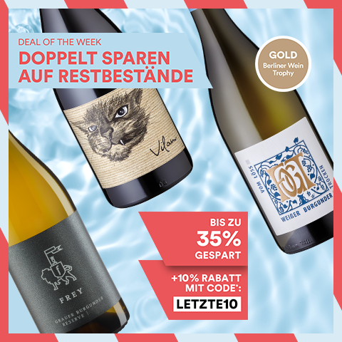 Deal of the Week Letzte Flaschen