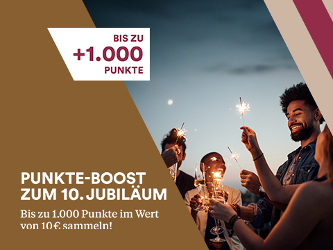 Weinfreunde Plus Jubiläumsboost
