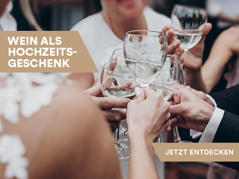 Wein als Hochzeitsgeschenk