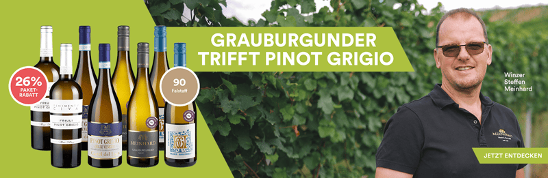 Pinot Grigio vs. Grauburgunder Paket