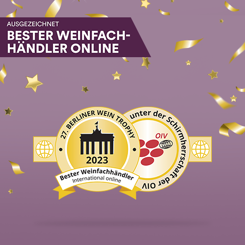 Bester Weinfachhändler - International Online