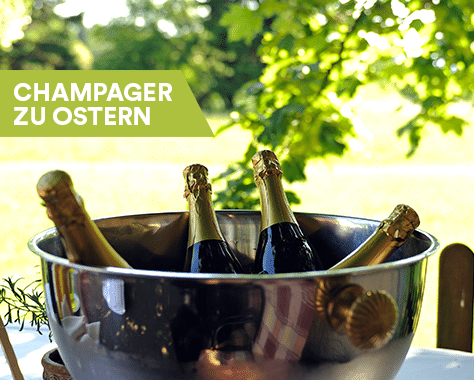 Champagner zu Ostern