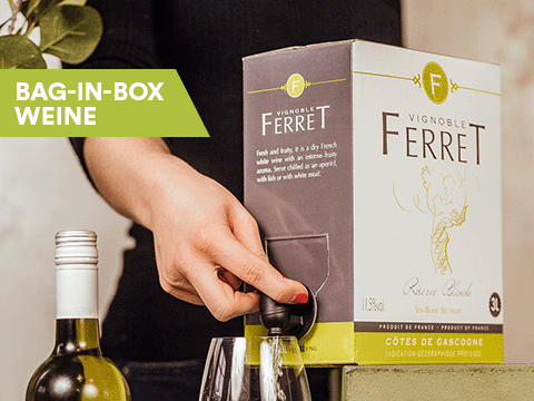Bag-in-Box Weine