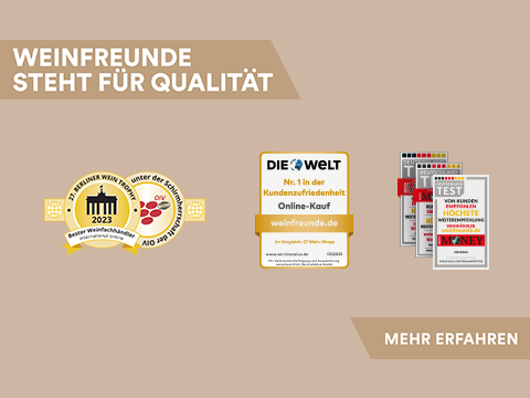 Weinfreunde Auszeichnungen & Siegel