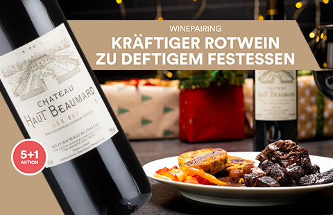 Kräftiger Rotwein zu deftigem Festessen