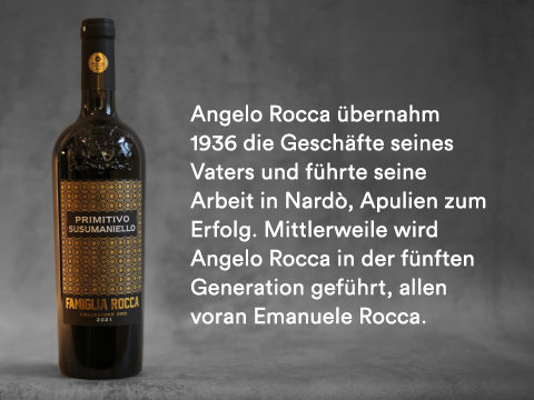 Unser Wein des Jahres 2023 - Famiglia Rocca