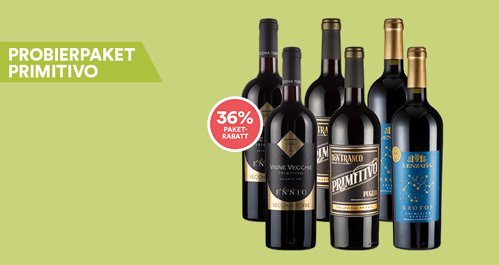 6er-Probierpaket Primitivo