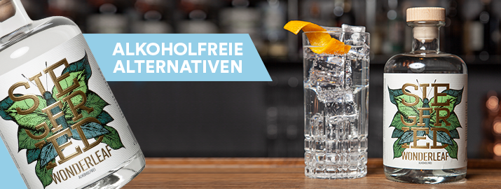 Alkoholfreie Alternativen zu Spirituosen