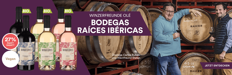Winzerfreundschaft Bodegas Raices Ibericas