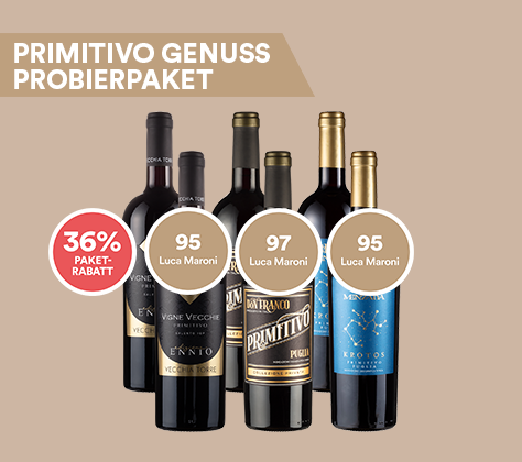 6er-Probierpaket Primitivo Genuss
