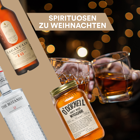 Spirituosen zu Weihnachten