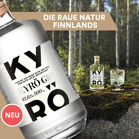Die raue Natur Finnlands - Kyrö Gin