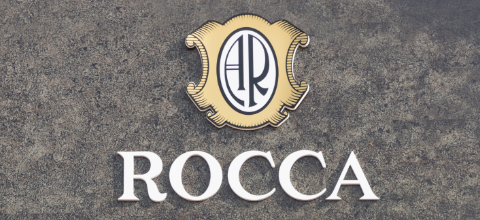 Das Familienwappen der Familie Rocca