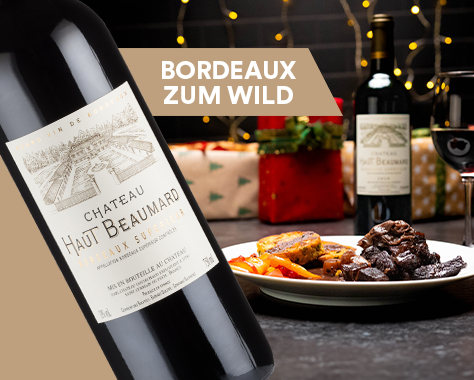 Bordeaux zum Wild