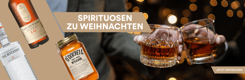 Spirituosen zu Weihnachten