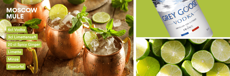 Moscow Mule Rezept