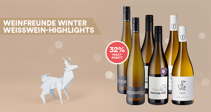 6er-Probierpaket Weißweine aus Rheinhessen 