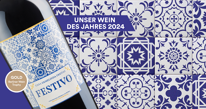 Unser Wein des Jahres 2024 - Festivo