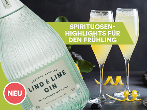 Spirituosen Highlights für den Frühling