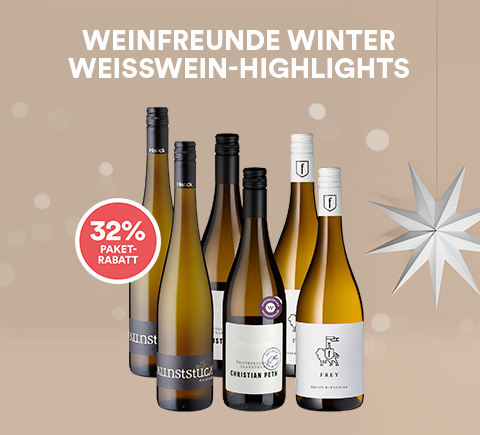 6er-Probierpaket Weißweine aus Rheinhessen 