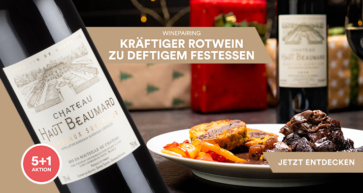 Kräftiger Rotwein zu deftigem Essen