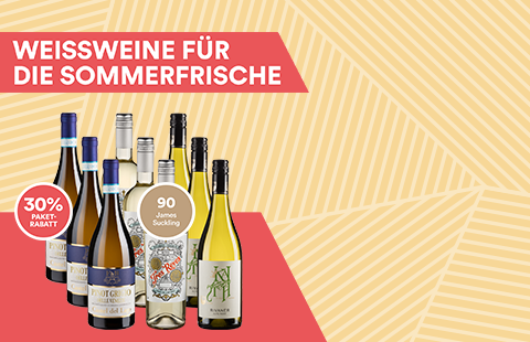 Weißweine für die Sommerfrische
