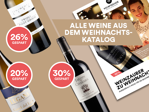 Alle Weine aus dem Weihnachtskatalog