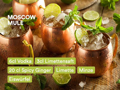 Moscow Mule Rezept