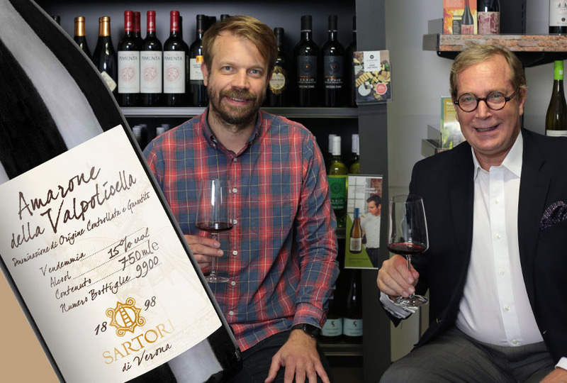 Sartori zu Besuch beim Weinfreunde Podcast "Bei Anruf Wein"