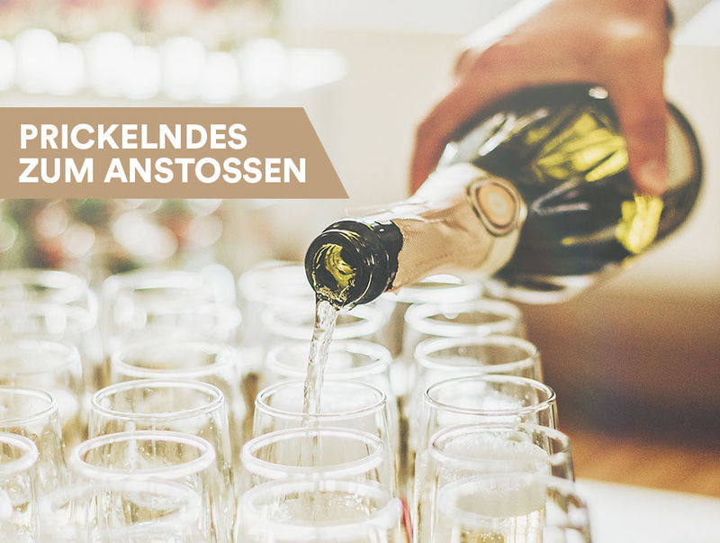 Prickelndes zum Anstoßen