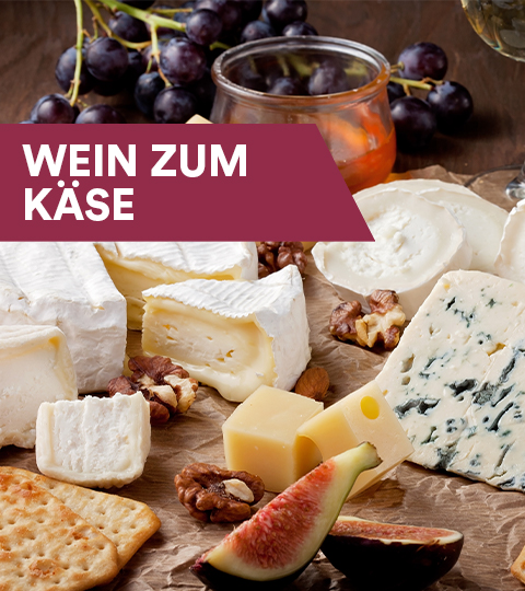 Wein zu Käse