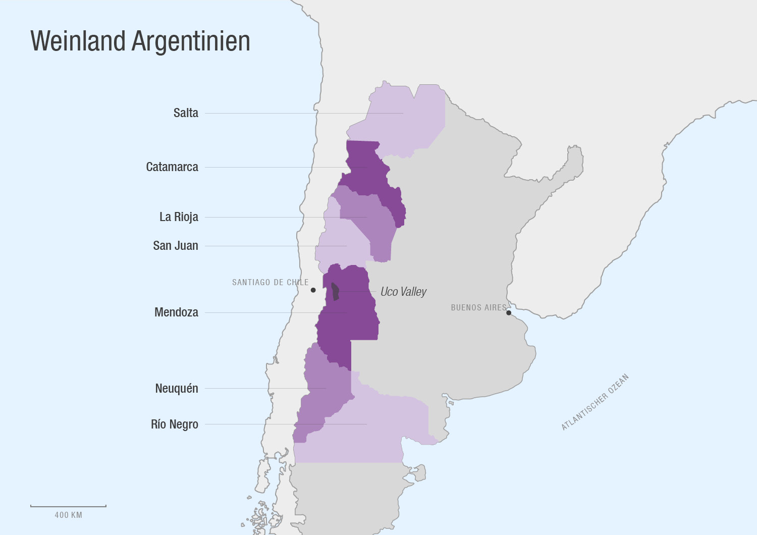 Weinland Argentinien