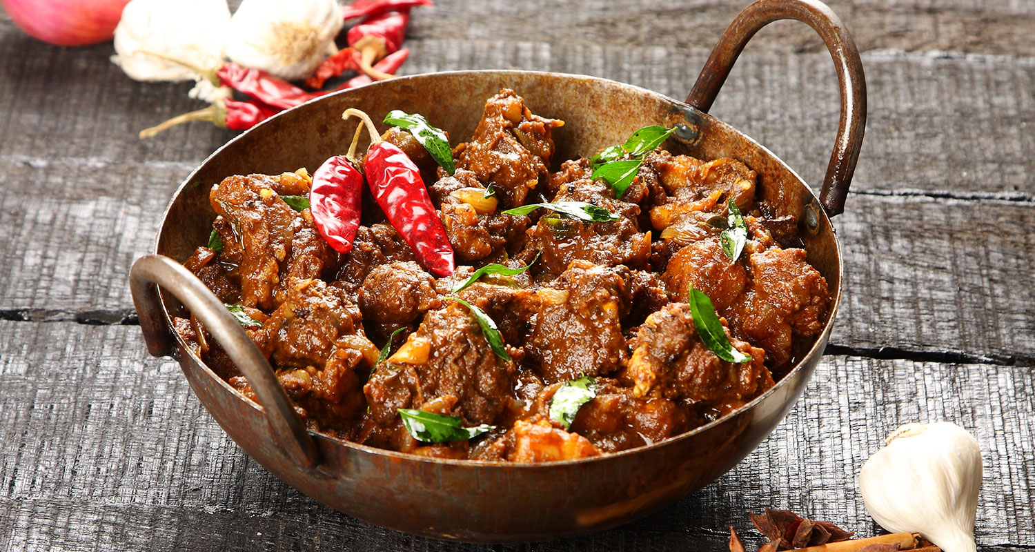 Lammfleisch und Wein