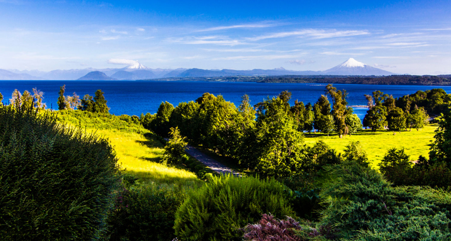Küstenregion im südlichen Chile