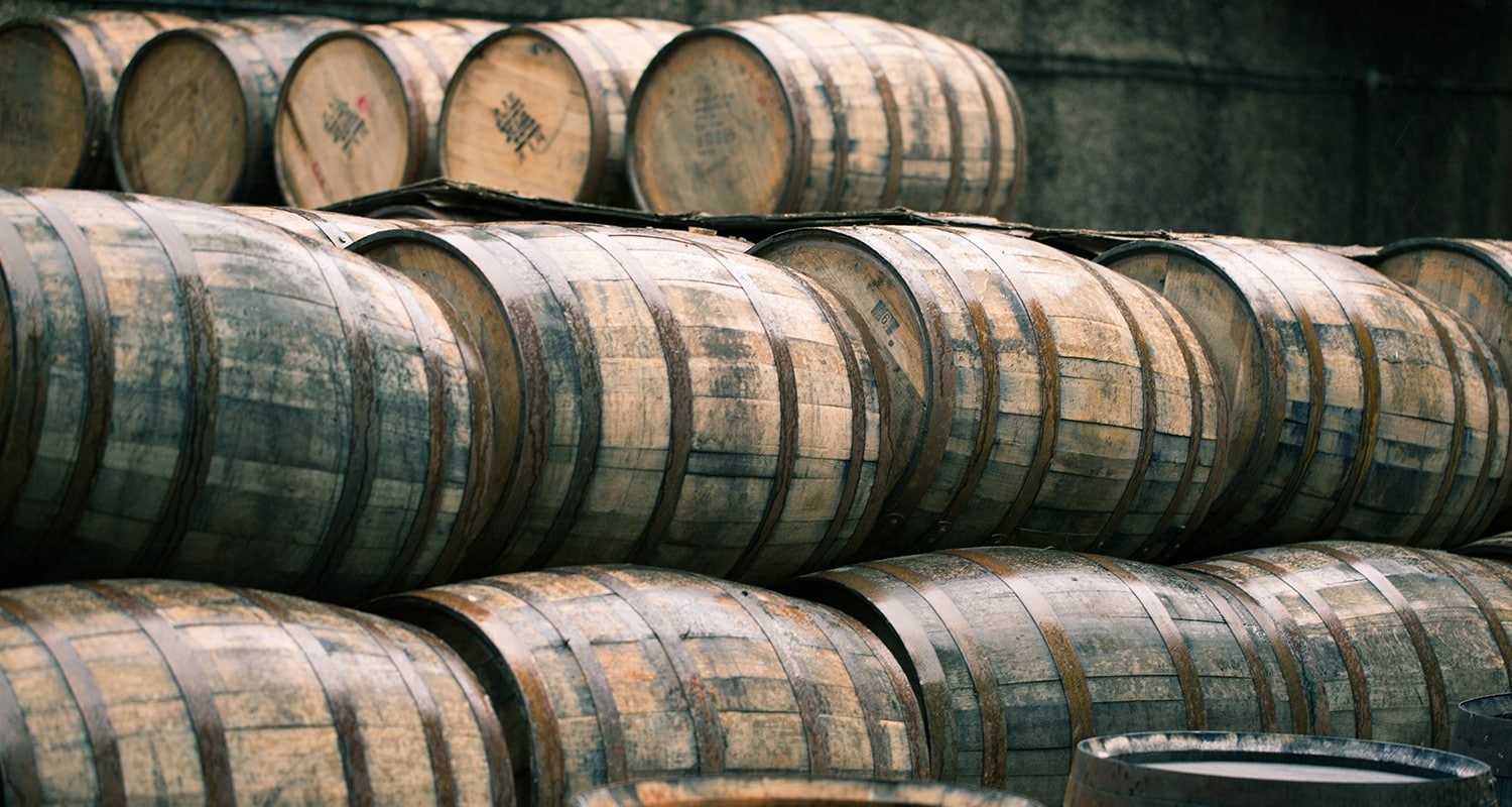 Whisky Fässer