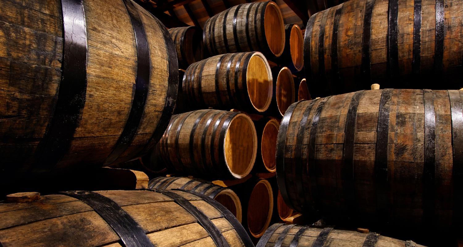 Cognac Fässer