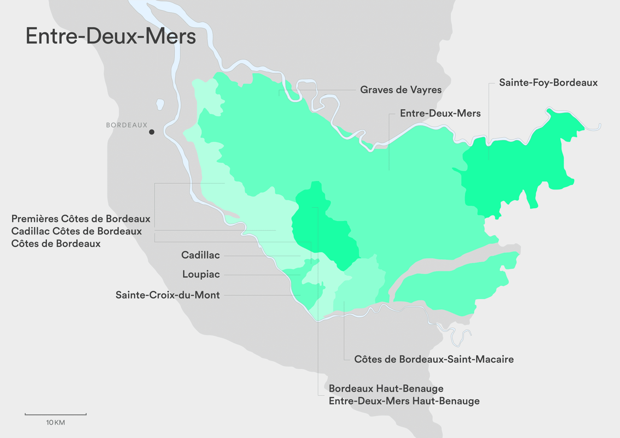 Entre-Deux-Mers Gebiet