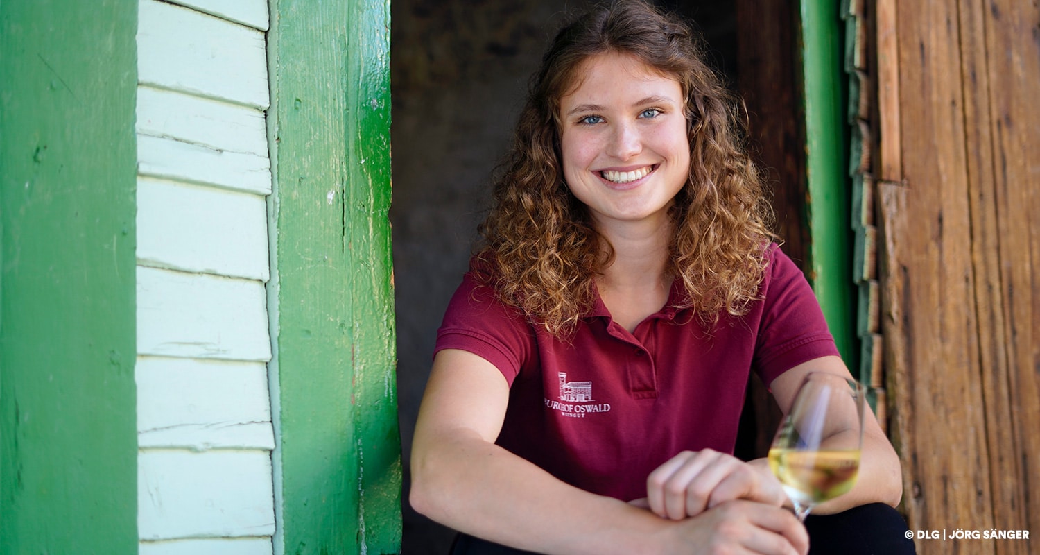 DLG Jungwinzerin Julia Oswald
