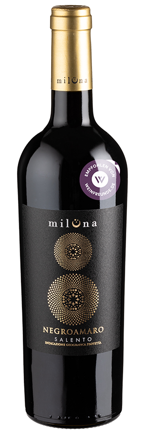 Miluna Negroamaro Salento 2021 von Cantine San Marzano