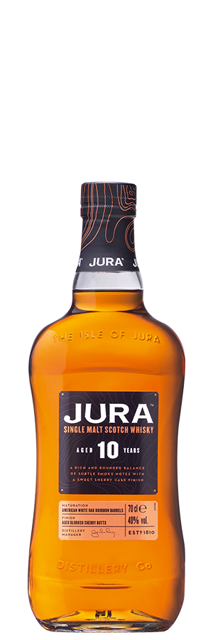 Isle of Jura Island Single Malt Scotch Whisky 10 Jahre 