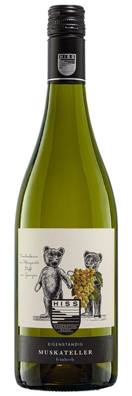 Image of Muskateller feinherb (2023) - Hiss - Weißwein aus Baden, Deutschland