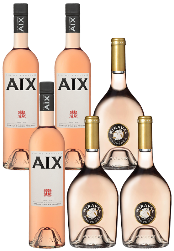 Image of 6er-Paket Spitzen-Rosé - Weinpakete aus Frankreich