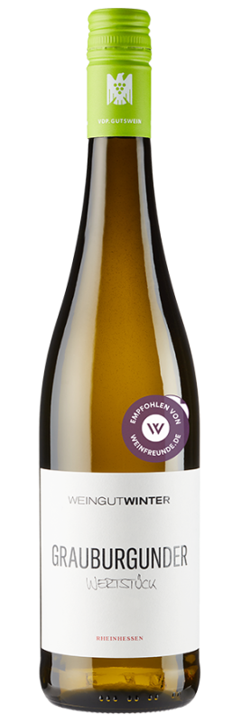 Image of Grauburgunder Wertstück trocken (2024) - Winter - Weißwein aus Rheinhessen, Deutschland