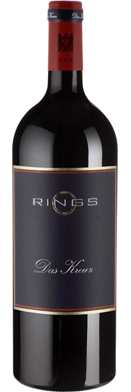 Das Kreuz trocken Bio Magnum 1,5 L-Magnum Flasche (2022) - Rings - Rotwein aus der Pfalz, Deutschland - Weinfreunde