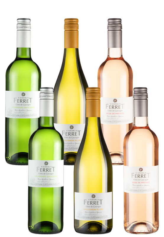 Image of 6er-Paket Dominique Ferret Entdeckungen - Vignoble Ferret - Weinpakete aus Frankreich