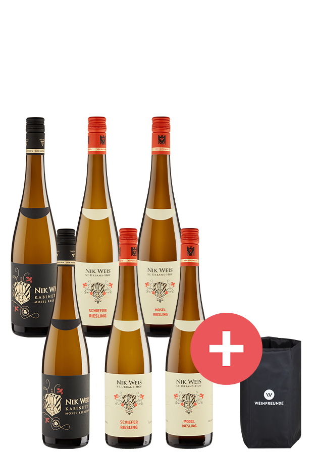 6er-Paket Nik Weis + GRATIS Kühlmanschette 
