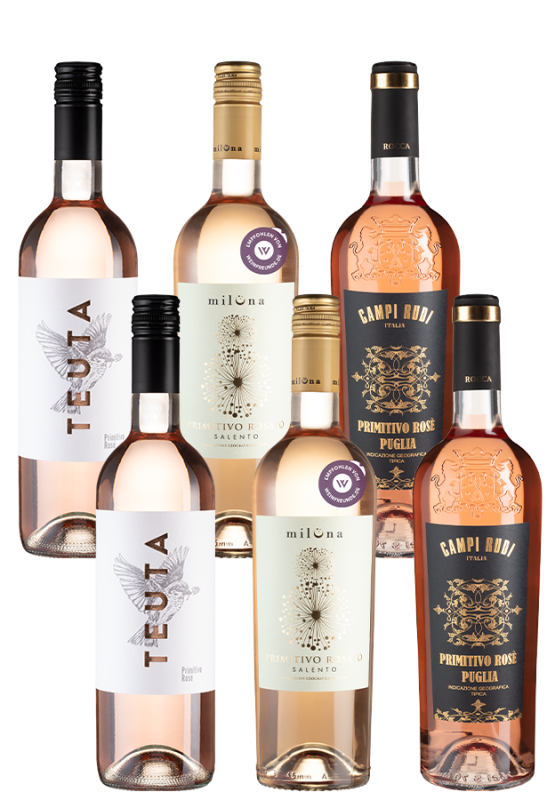Image of 6er-Paket Primitivo Rosé - Weinpakete