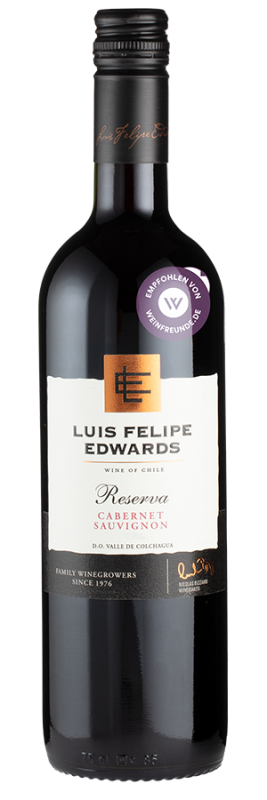 Image of Cabernet Sauvignon Reserva (2022) - Luis Felipe Edwards - Rotwein aus Chile