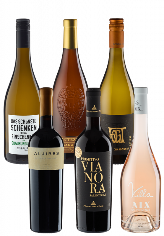 6er-Paket Weinfreunde Jubiläum - Weinpakete - Weinfreunde